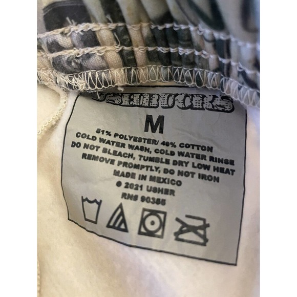 2021 Usher Ushbucks Limited Edition All Over Money Joggers Size Medium - Picture 5 of 5